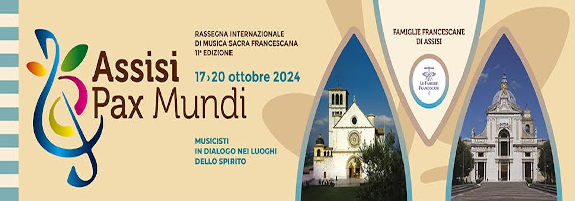 playbill assisi pax mundi 2024 - assisi